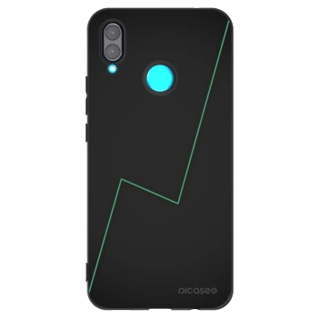 Picasee husă neagră din silicon pentru Huawei Nova 3 - Consistency