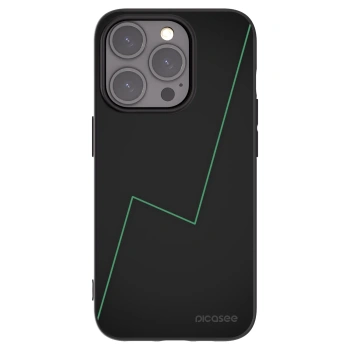 Picasee husă neagră din silicon pentru Apple iPhone 15 Pro - Consistency