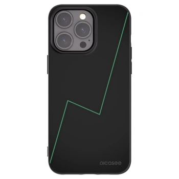 Picasee husă neagră din silicon pentru Apple iPhone 15 Pro Max - Consistency