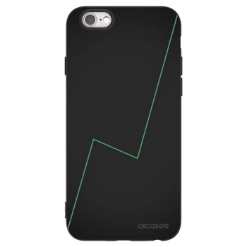 Picasee husă neagră din silicon pentru Apple iPhone 6/6S - Consistency