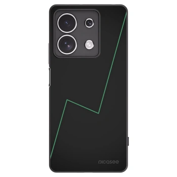 Picasee husă neagră din silicon pentru Xiaomi Redmi Note 13 4G - Consistency