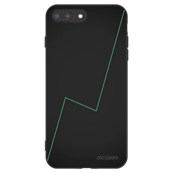 Picasee husă neagră din silicon pentru Apple iPhone 8 Plus - Consistency