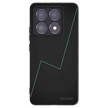 Picasee husă neagră din silicon pentru Xiaomi 14T Pro - Consistency