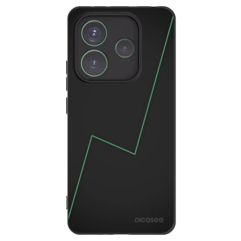 Picasee husă neagră din silicon pentru Xiaomi Redmi Note 14 5G - Consistency