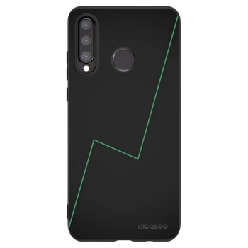 Picasee husă neagră din silicon pentru Huawei P30 Lite - Consistency