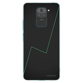 Picasee husă neagră din silicon pentru Xiaomi Redmi Note 9 - Consistency