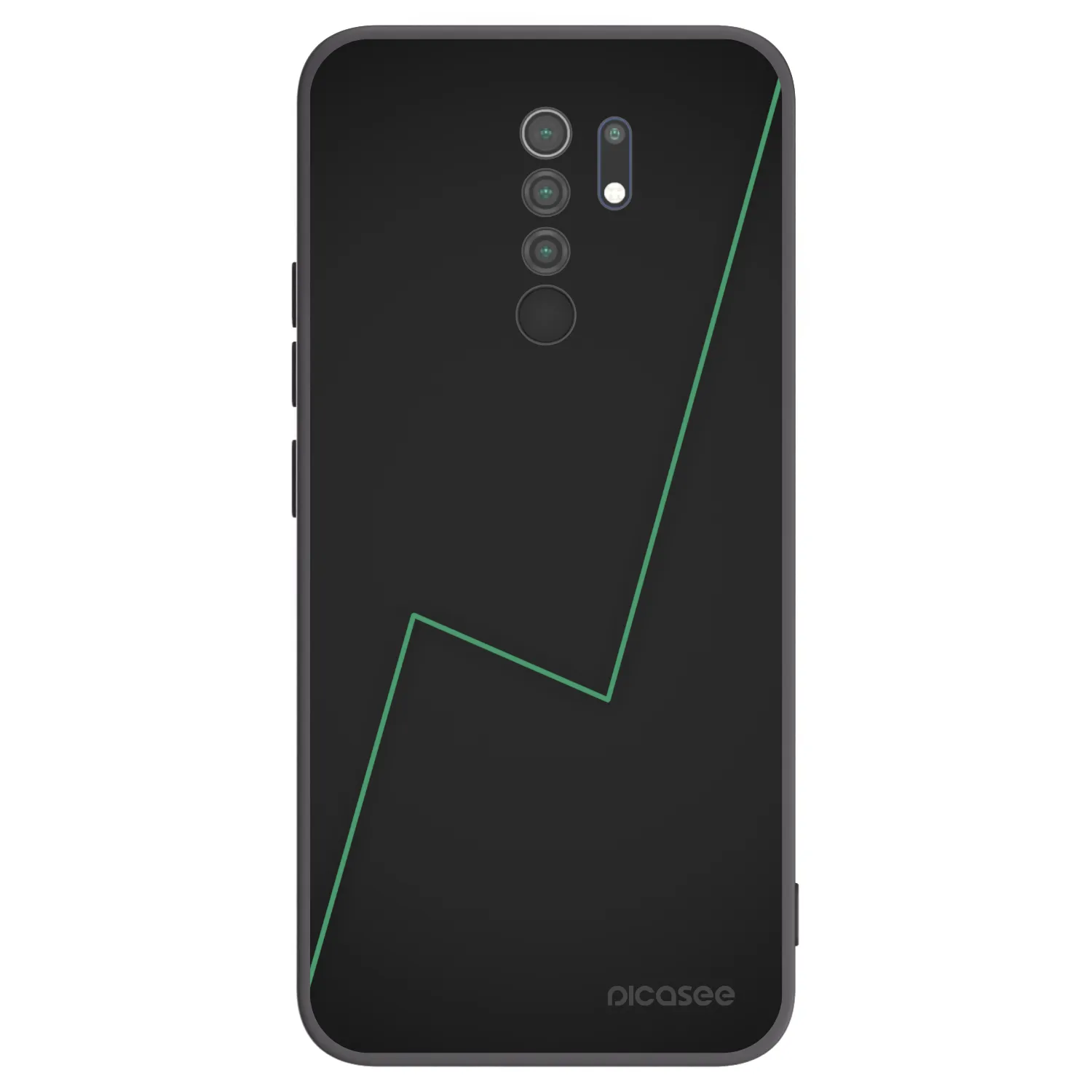 Picasee husă neagră din silicon pentru Xiaomi Redmi 9 - Consistency