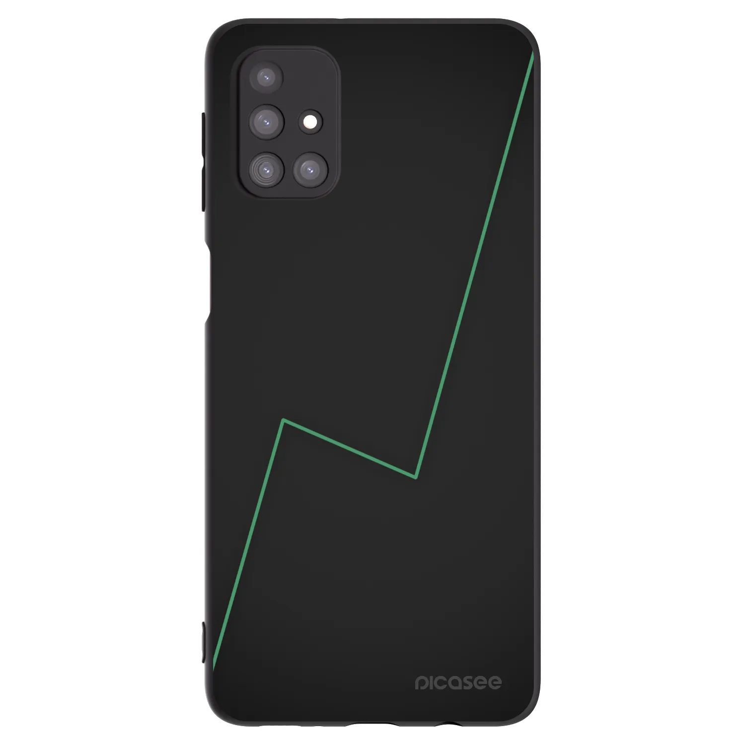 Picasee husă neagră din silicon pentru Samsung Galaxy M31s - Consistency