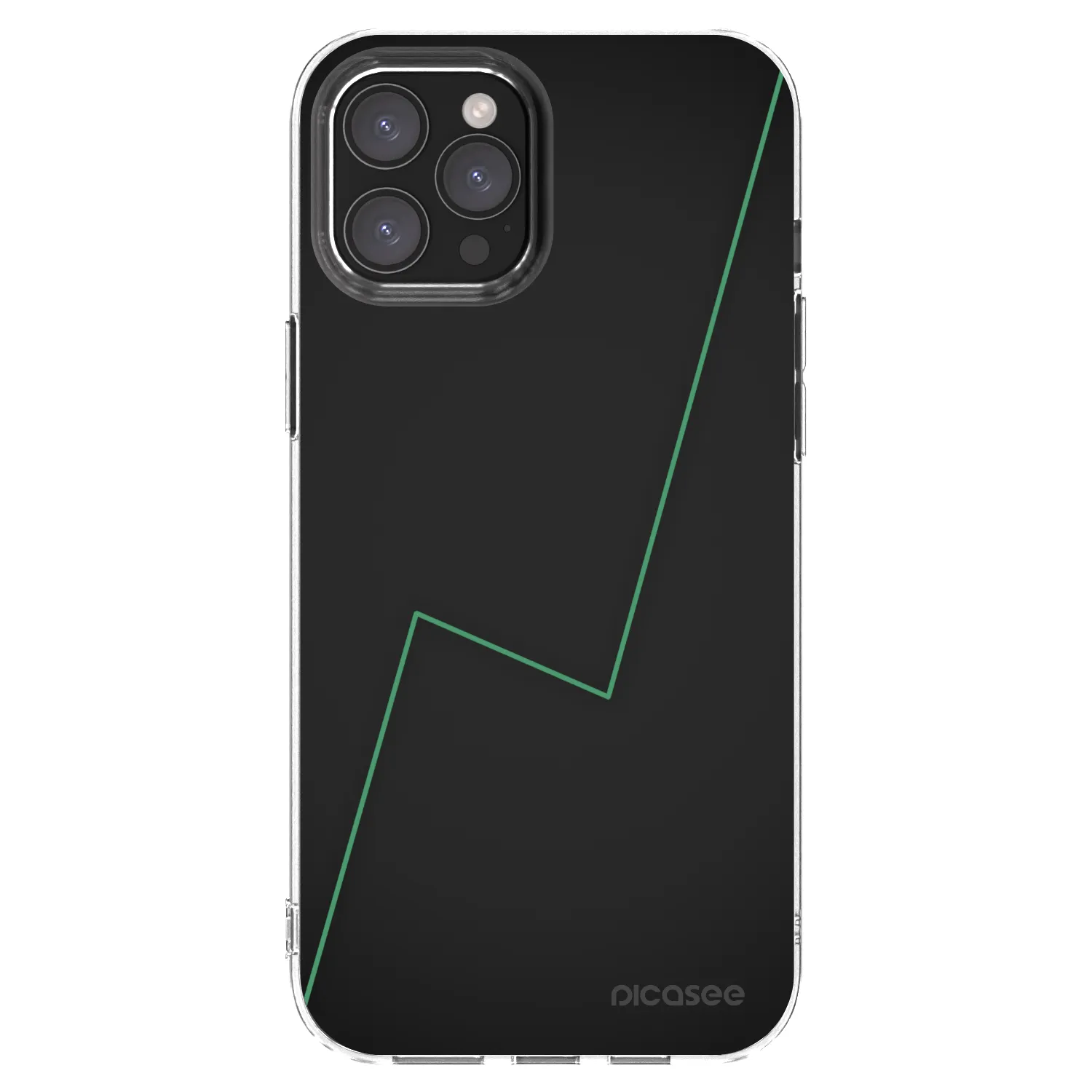 Picasee husă transparentă din silicon pentru Apple iPhone 12 Pro Max - Consistency