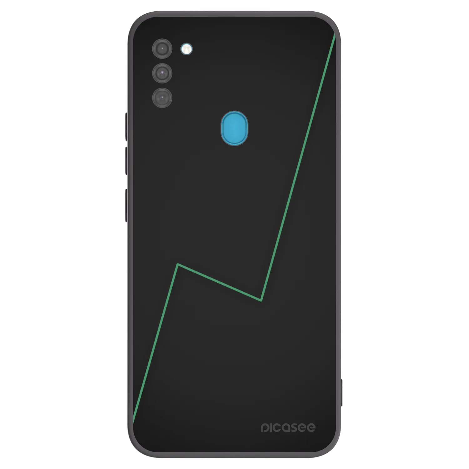 Picasee husă neagră din silicon pentru Samsung Galaxy M11 - Consistency