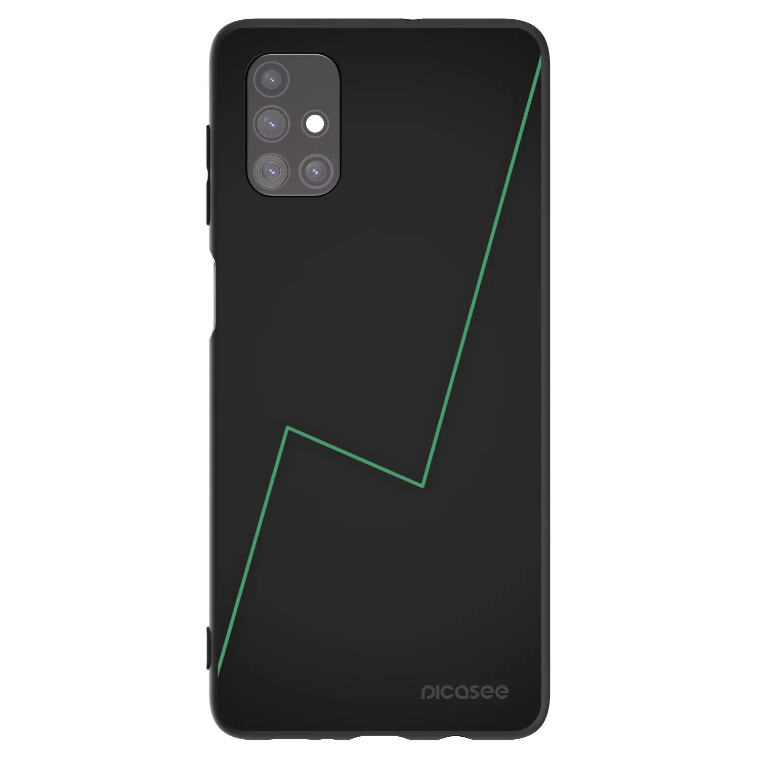 Picasee husă neagră din silicon pentru Samsung Galaxy M51 M515F - Consistency
