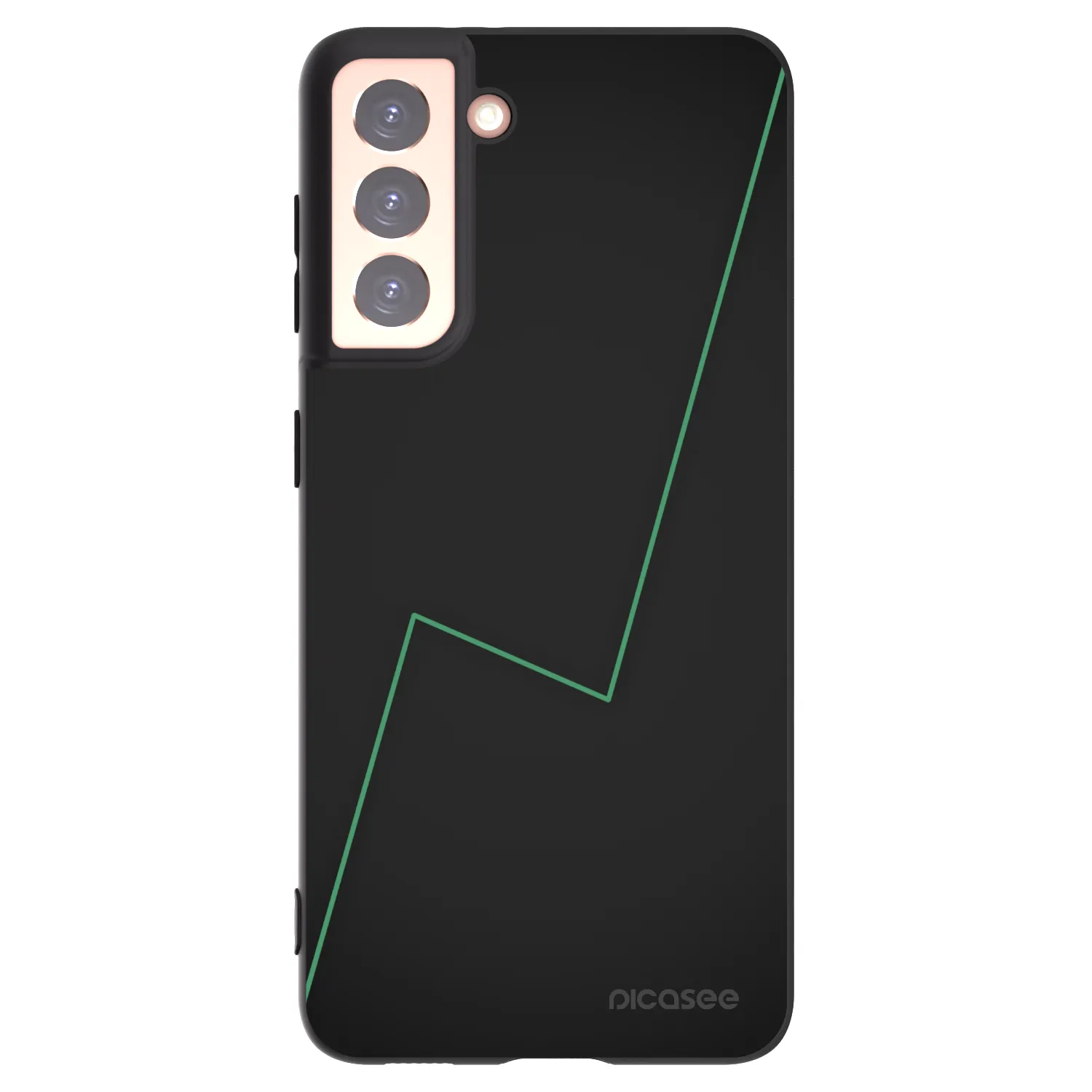 Picasee husă neagră din silicon pentru Samsung Galaxy S21 5G G991B - Consistency