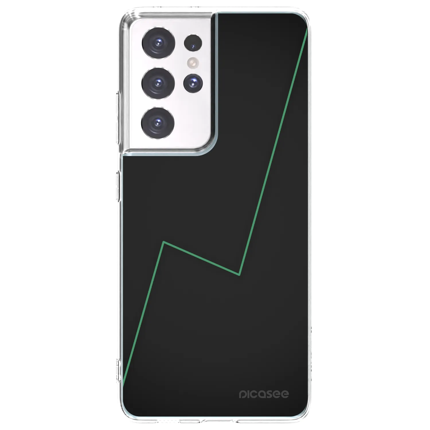 Picasee husă transparentă din silicon pentru Samsung Galaxy S21 Ultra 5G G998B - Consistency