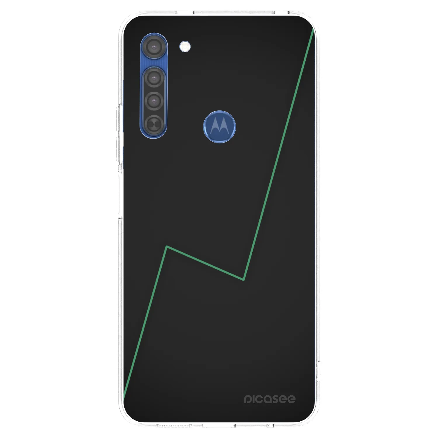 Picasee husă transparentă din silicon pentru Motorola Moto G8 - Consistency