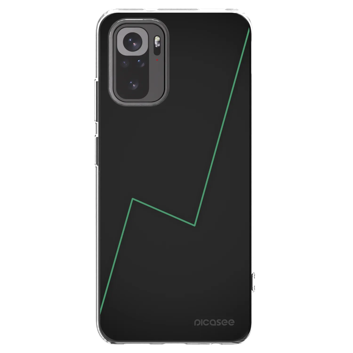 Picasee husă transparentă din silicon pentru Xiaomi Redmi Note 10 - Consistency
