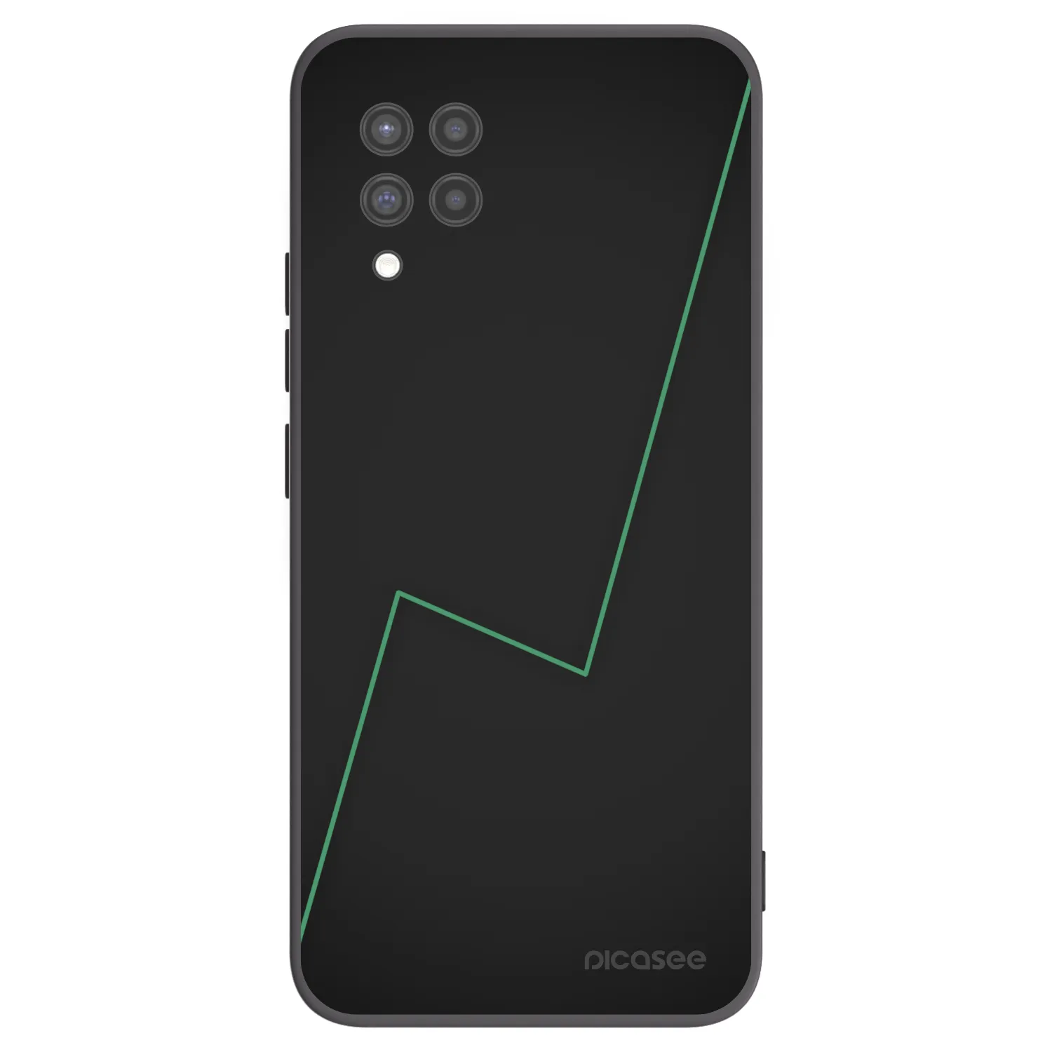 Picasee husă neagră din silicon pentru Samsung Galaxy A42 A426B - Consistency