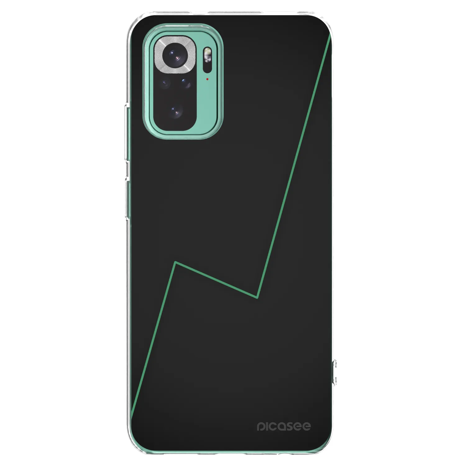 Picasee husă transparentă din silicon pentru Xiaomi Redmi Note 10 Pro - Consistency
