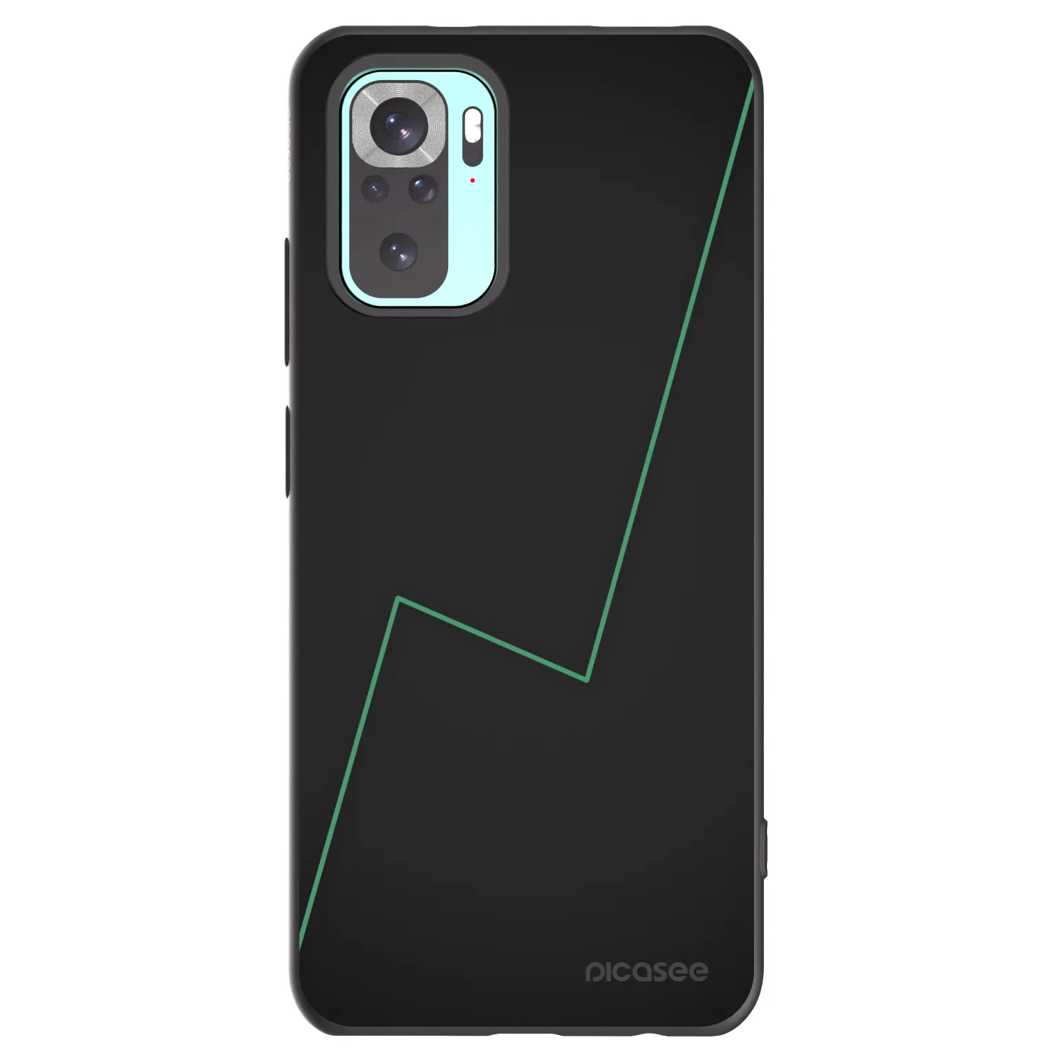 Picasee husă neagră din silicon pentru Xiaomi Redmi Note 10 Pro - Consistency