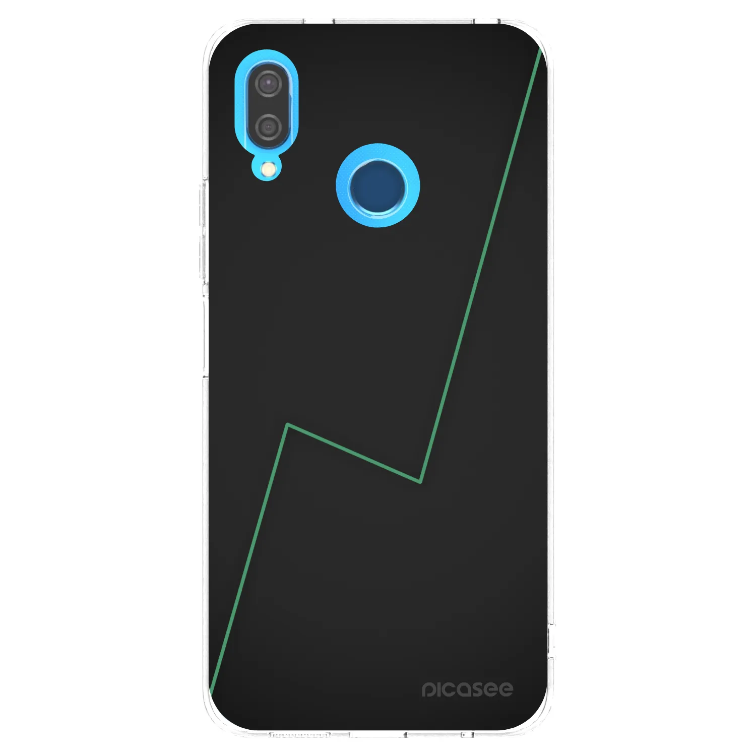Picasee husă transparentă din silicon pentru Huawei P20 Lite - Consistency