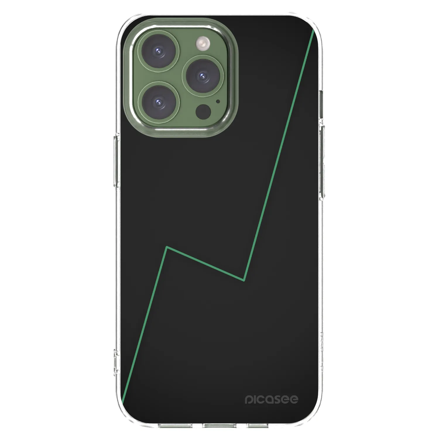 Picasee husă transparentă din silicon pentru Apple iPhone 13 Pro - Consistency