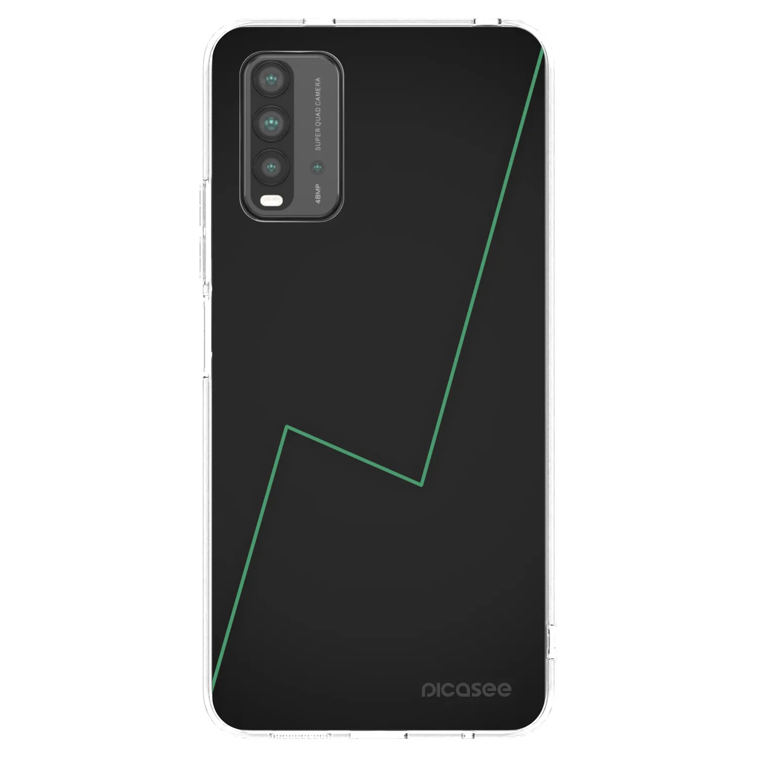Picasee husă neagră din silicon pentru Xiaomi Redmi 9T - Consistency