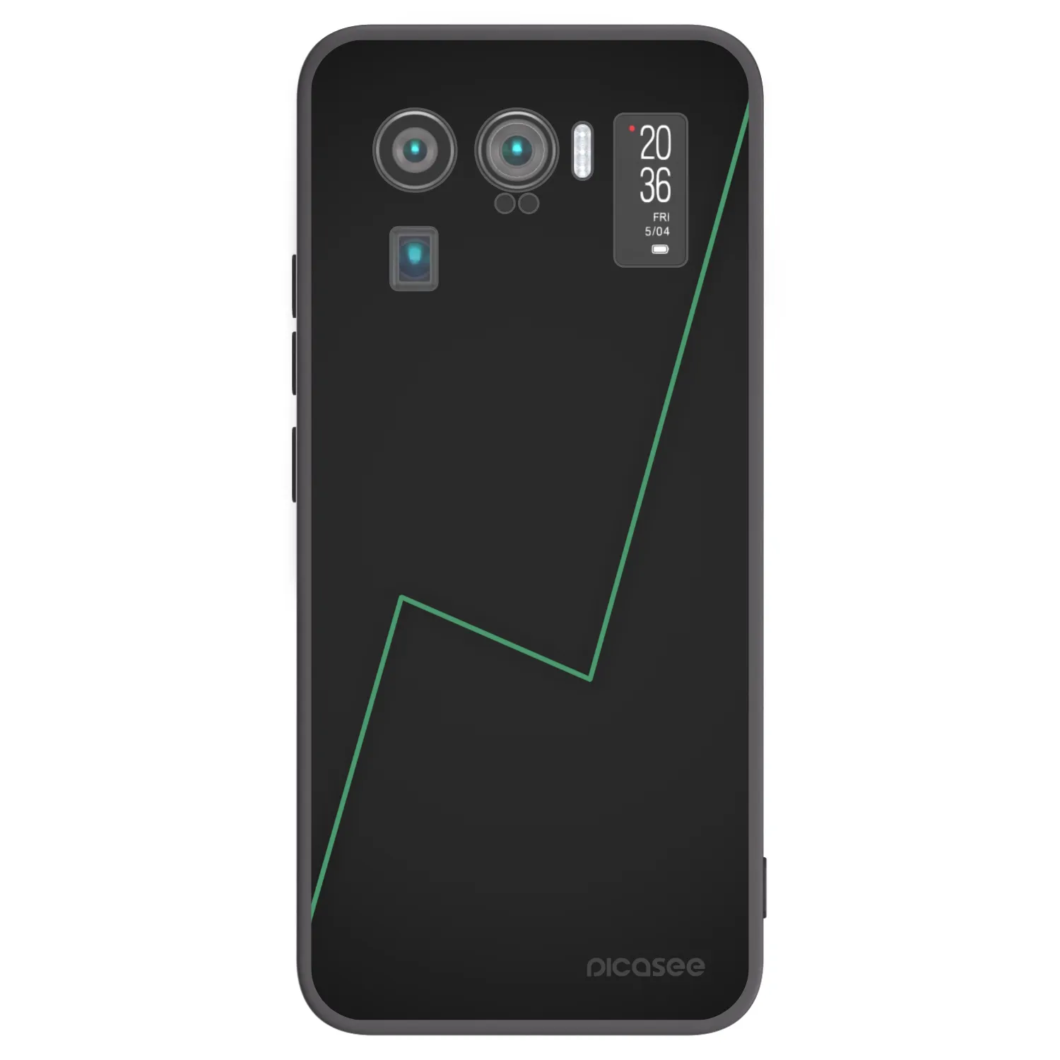 Picasee husă neagră din silicon pentru Xiaomi Mi 11 Ultra - Consistency