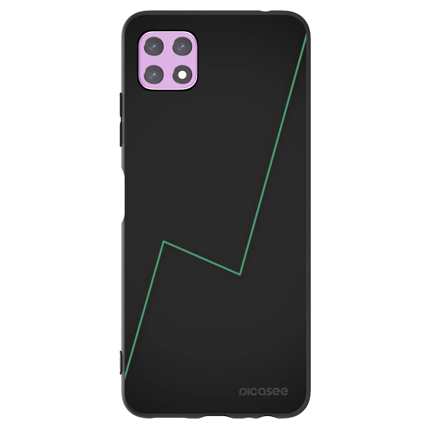 Picasee husă neagră din silicon pentru Samsung Galaxy A22 A226B 5G - Consistency