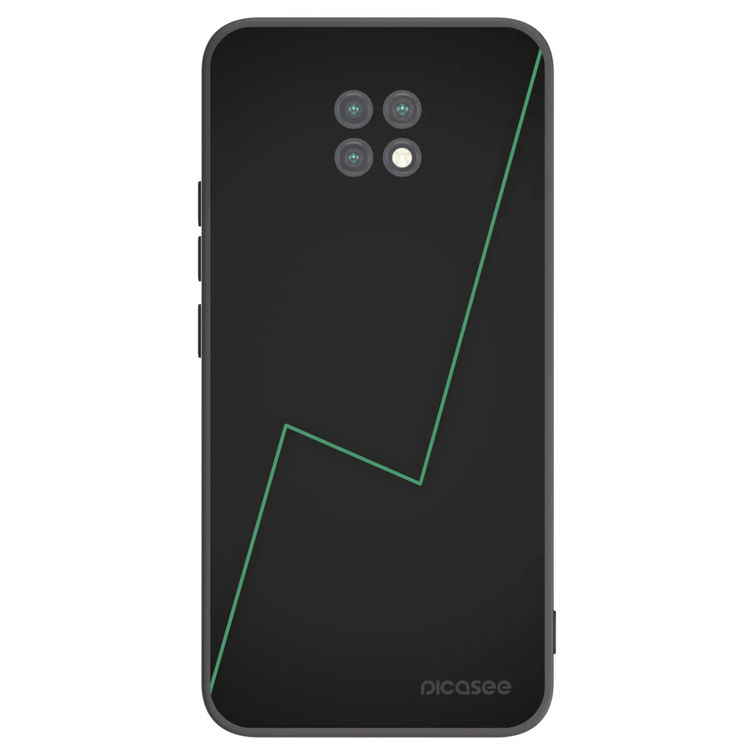 Picasee husă neagră din silicon pentru Xiaomi Redmi Note 9T - Consistency