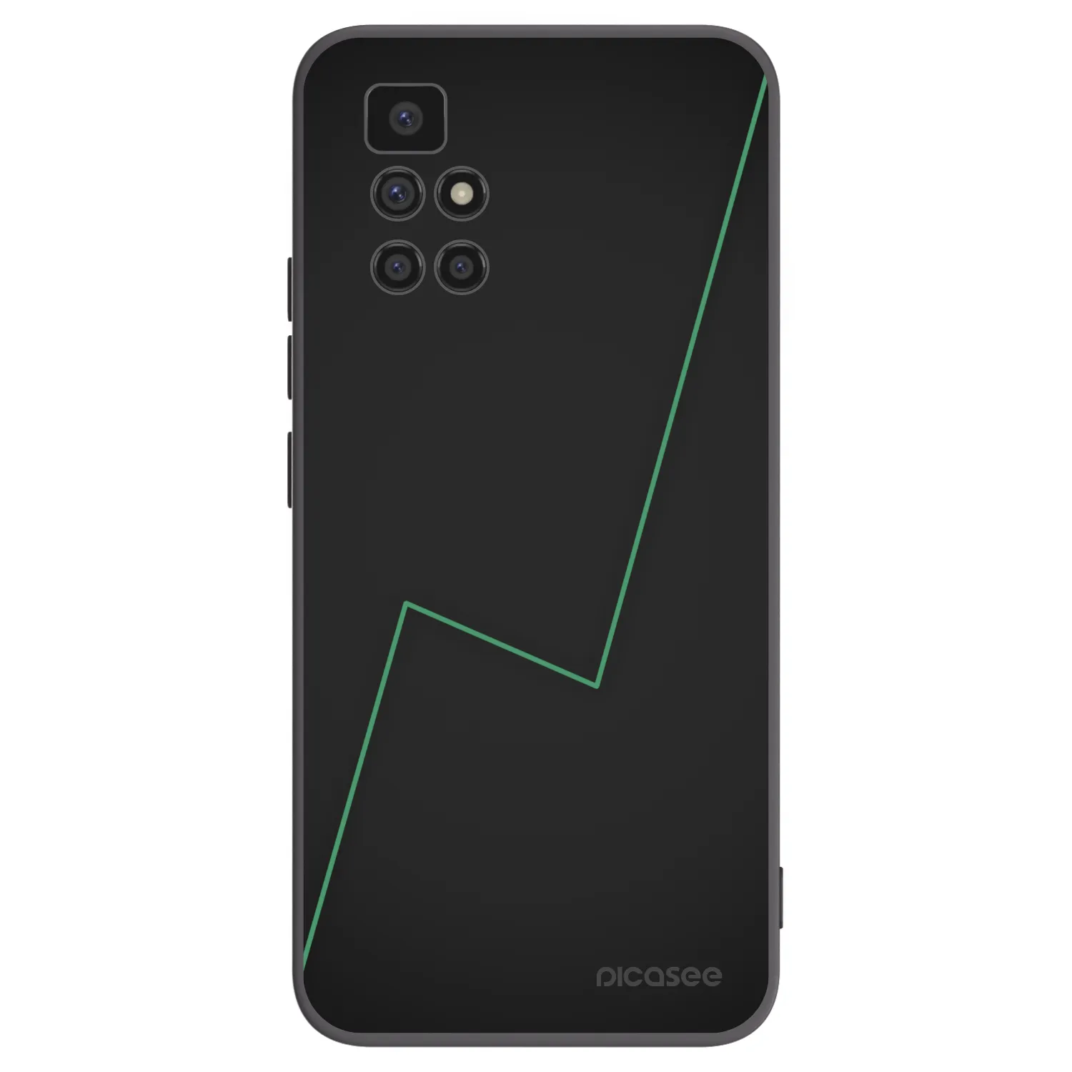 Picasee husă neagră din silicon pentru Xiaomi Redmi 10 - Consistency