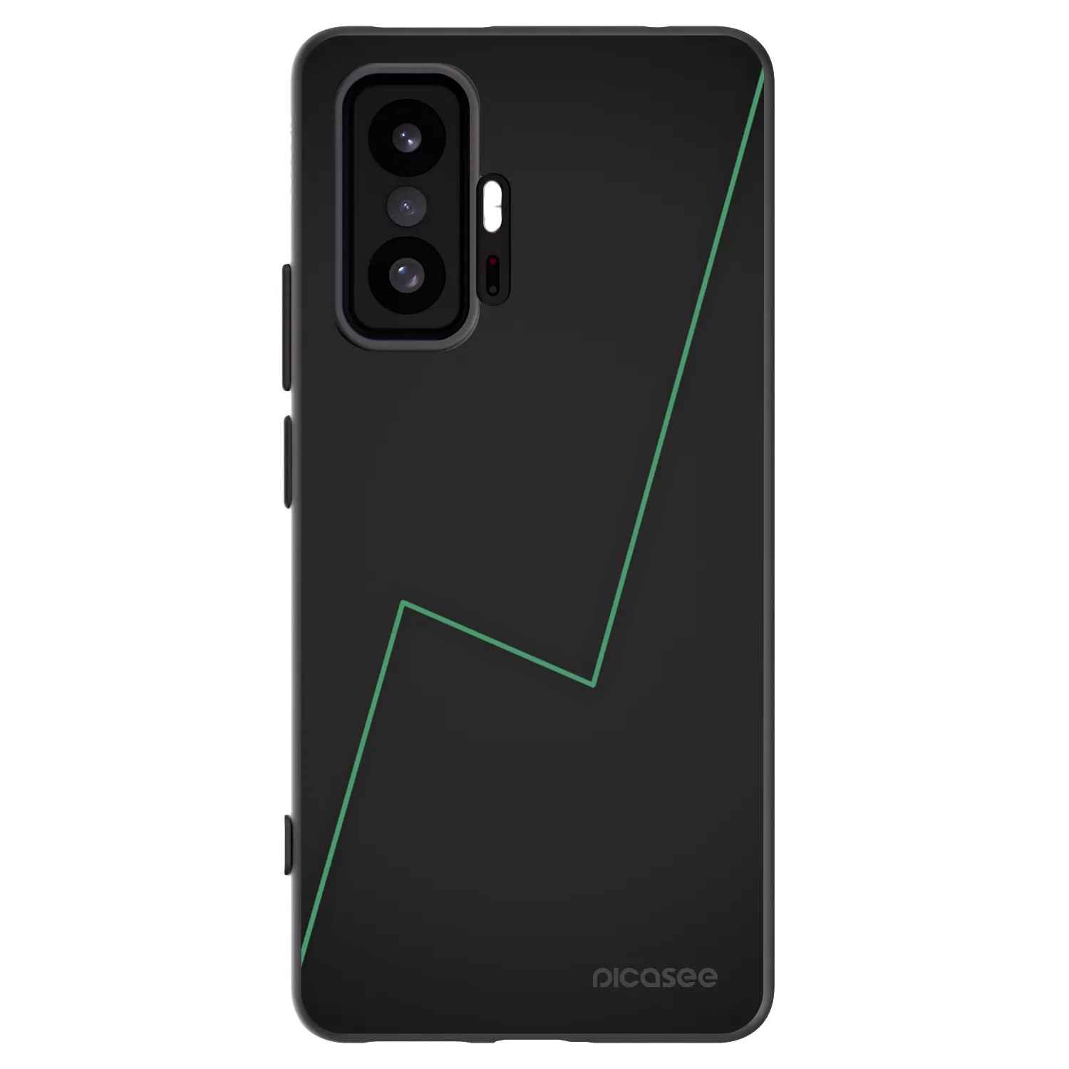 Picasee husă neagră din silicon pentru Xiaomi 11T Pro - Consistency