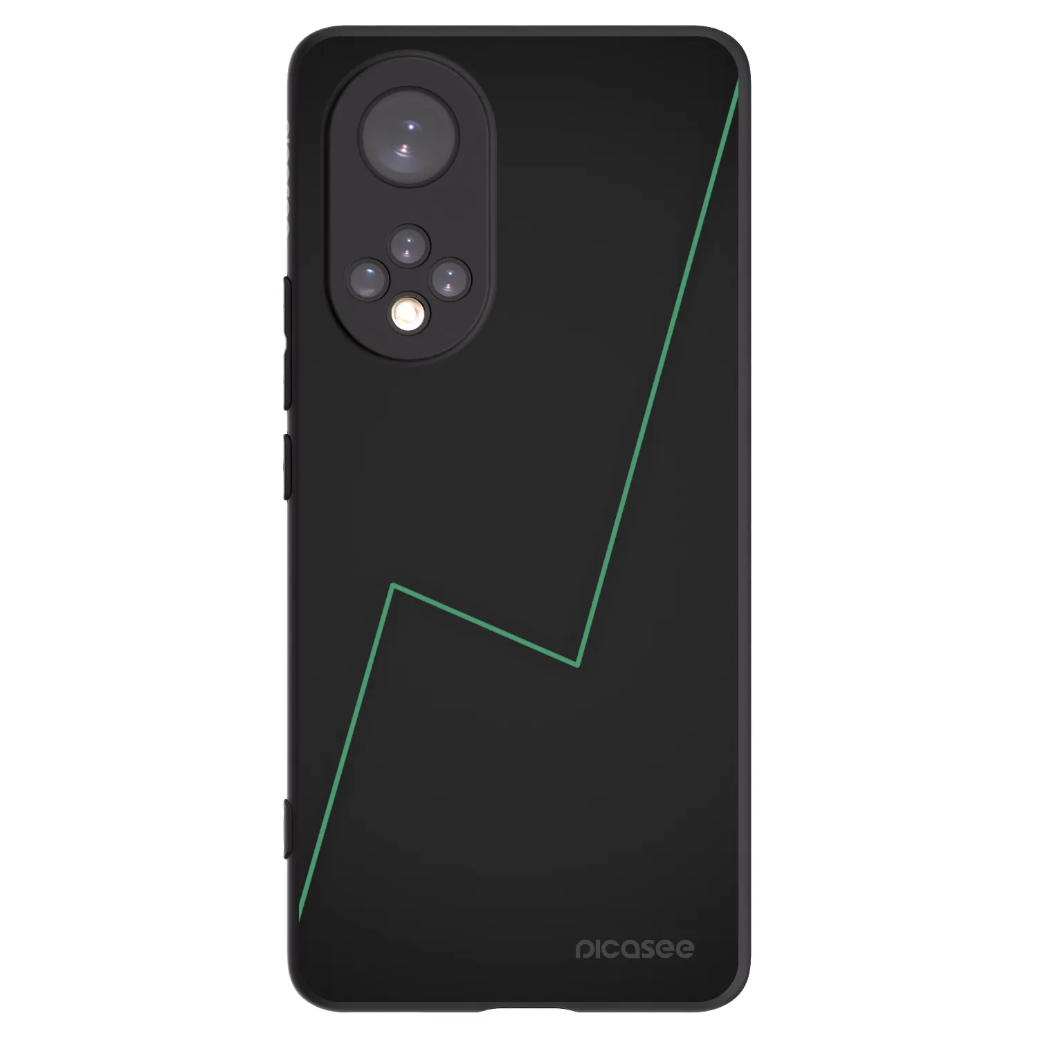Picasee husă neagră din silicon pentru Huawei Nova 9 - Consistency