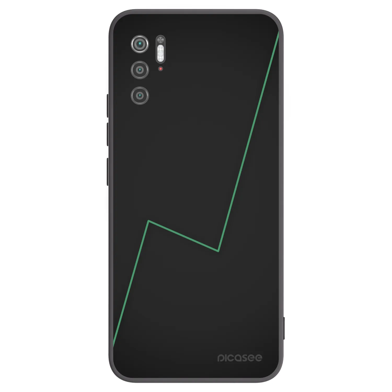 Picasee husă neagră din silicon pentru Xiaomi Poco M3 Pro 5G - Consistency