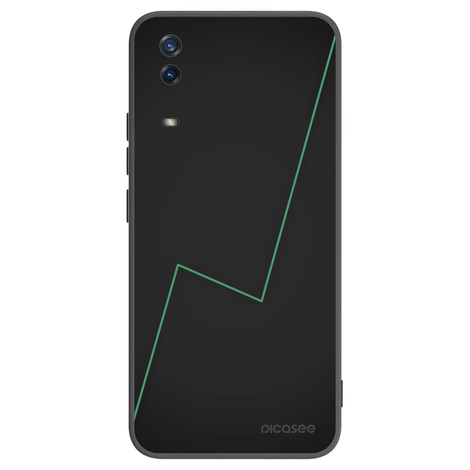 Picasee husă neagră din silicon pentru Vivo Y11s - Consistency