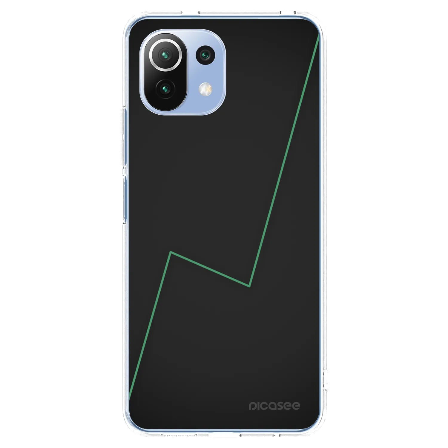 Picasee husă transparentă din silicon pentru Xiaomi 11 Lite 5G NE - Consistency