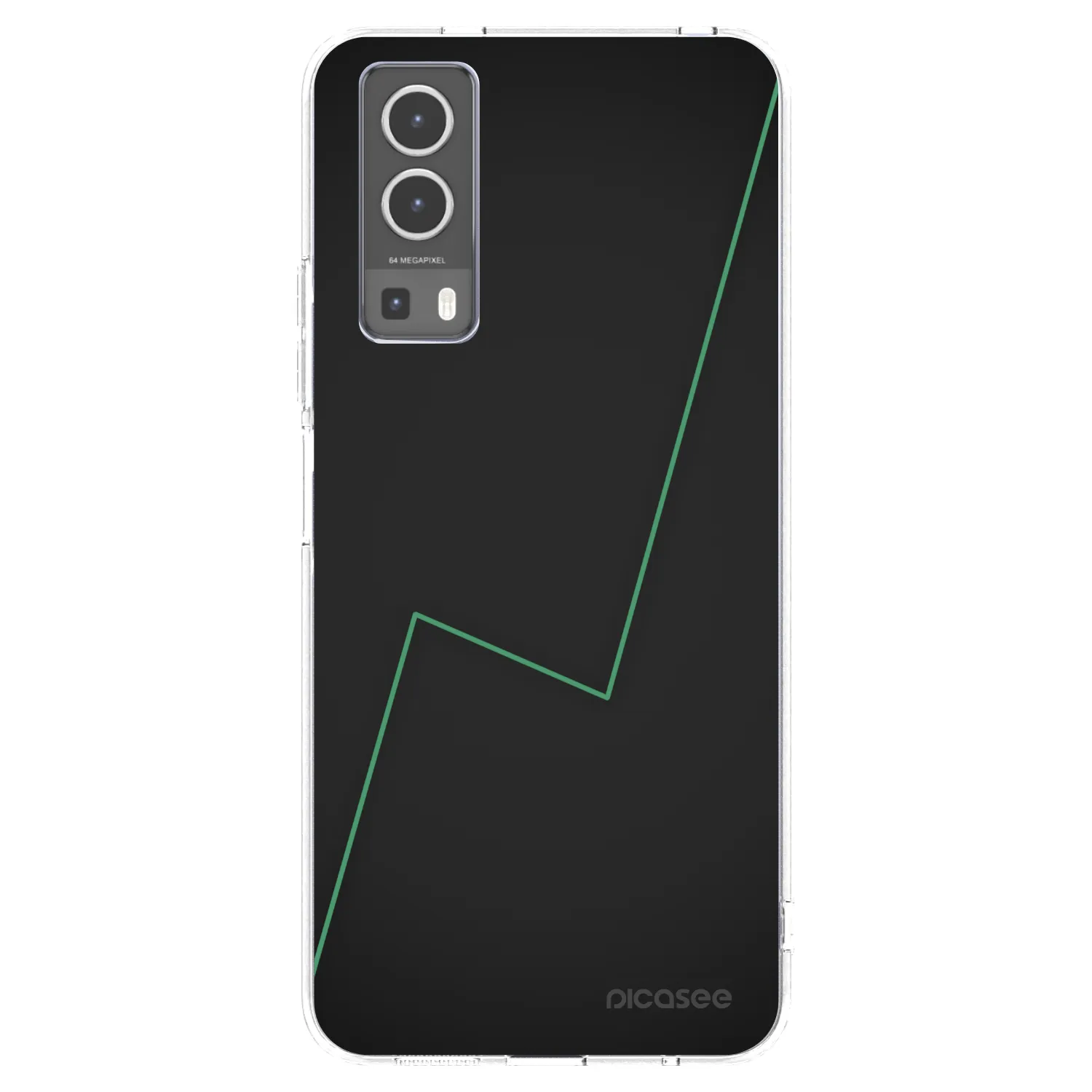 Picasee husă transparentă din silicon pentru Vivo Y72 5G - Consistency