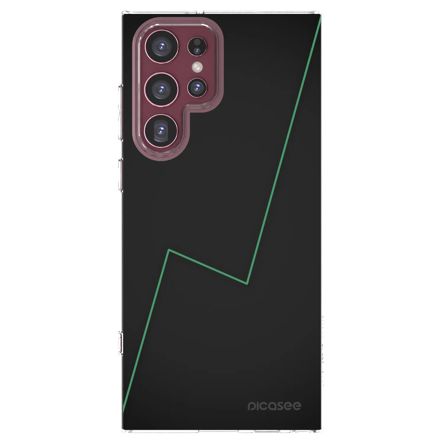 Picasee husă transparentă din silicon pentru Samsung Galaxy S22 Ultra 5G - Consistency