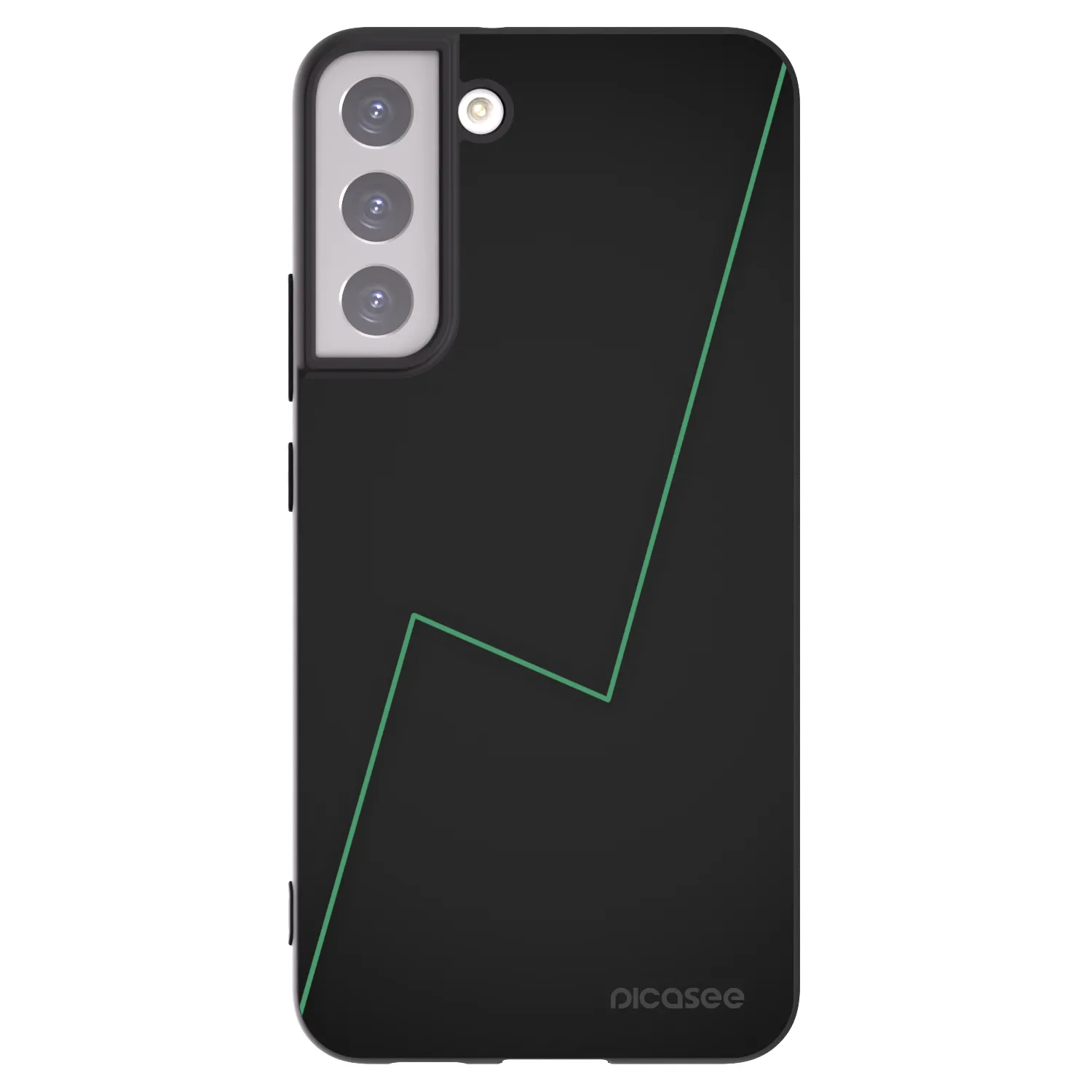 Picasee husă neagră din silicon pentru Samsung Galaxy S22+ 5G - Consistency