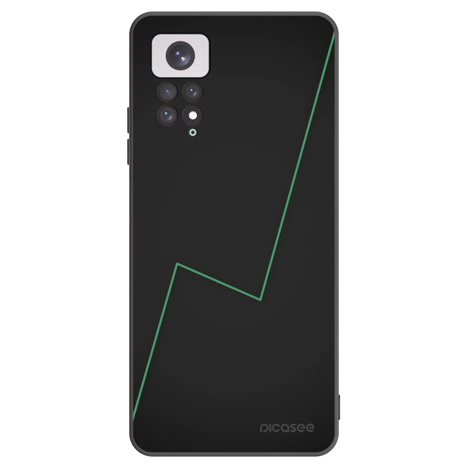 Picasee husă neagră din silicon pentru Xiaomi Redmi Note 11 - Consistency