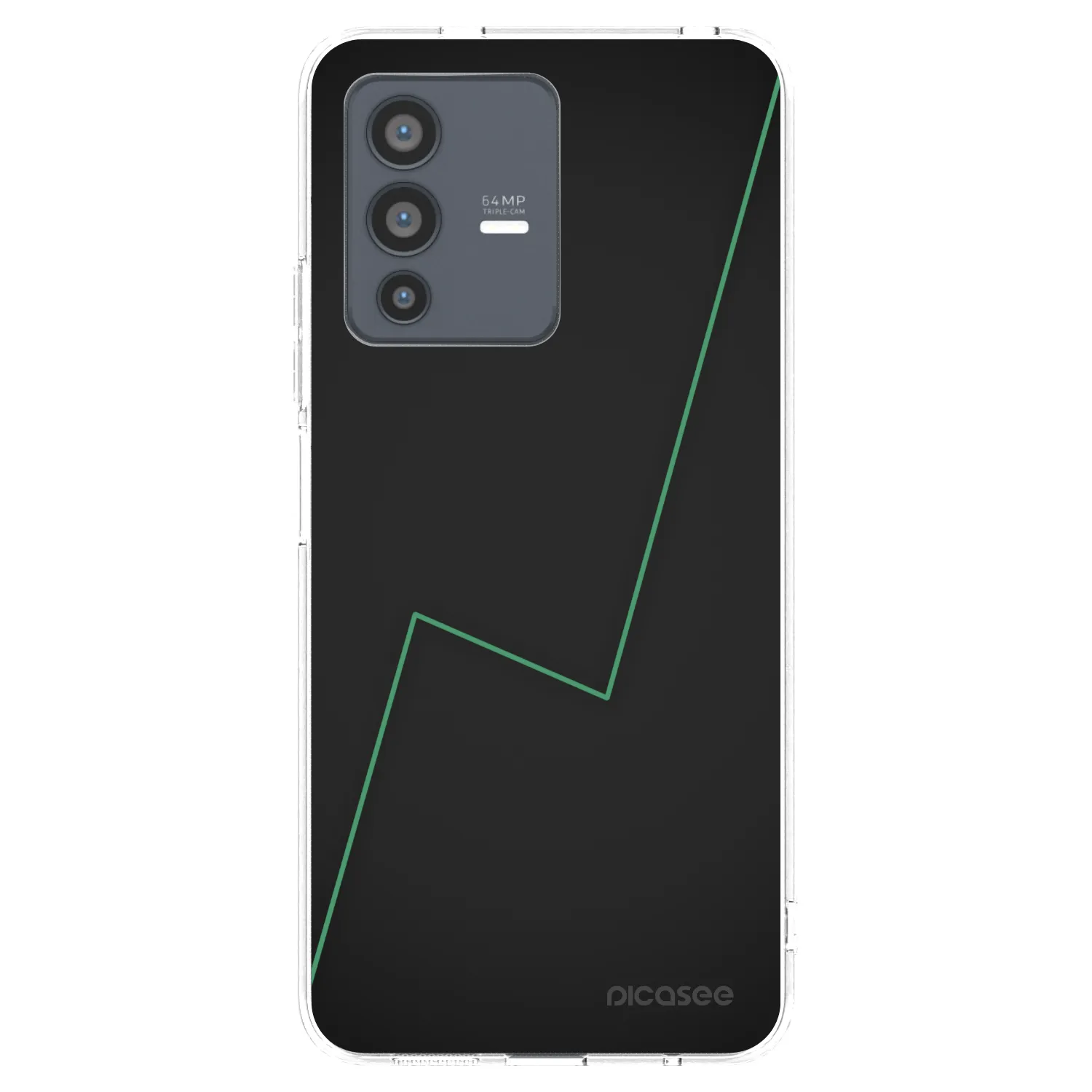 Picasee husă transparentă din silicon pentru Vivo V23 5G - Consistency