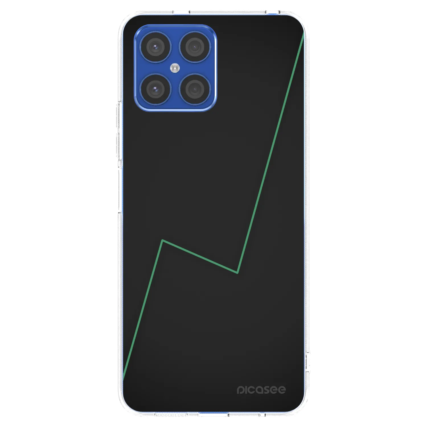 Picasee husă transparentă din silicon pentru Honor X8 4G - Consistency