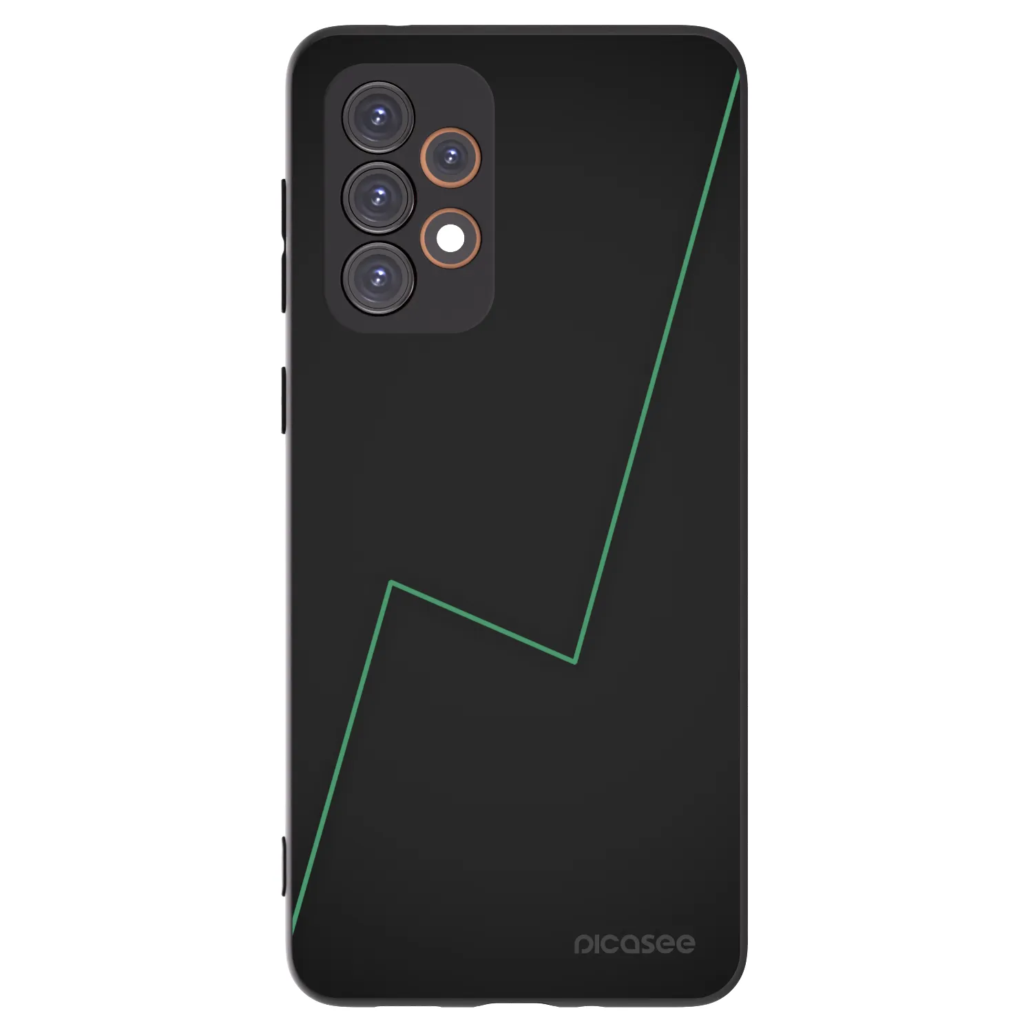 Picasee husă neagră din silicon pentru Samsung Galaxy A33 5G A336 - Consistency