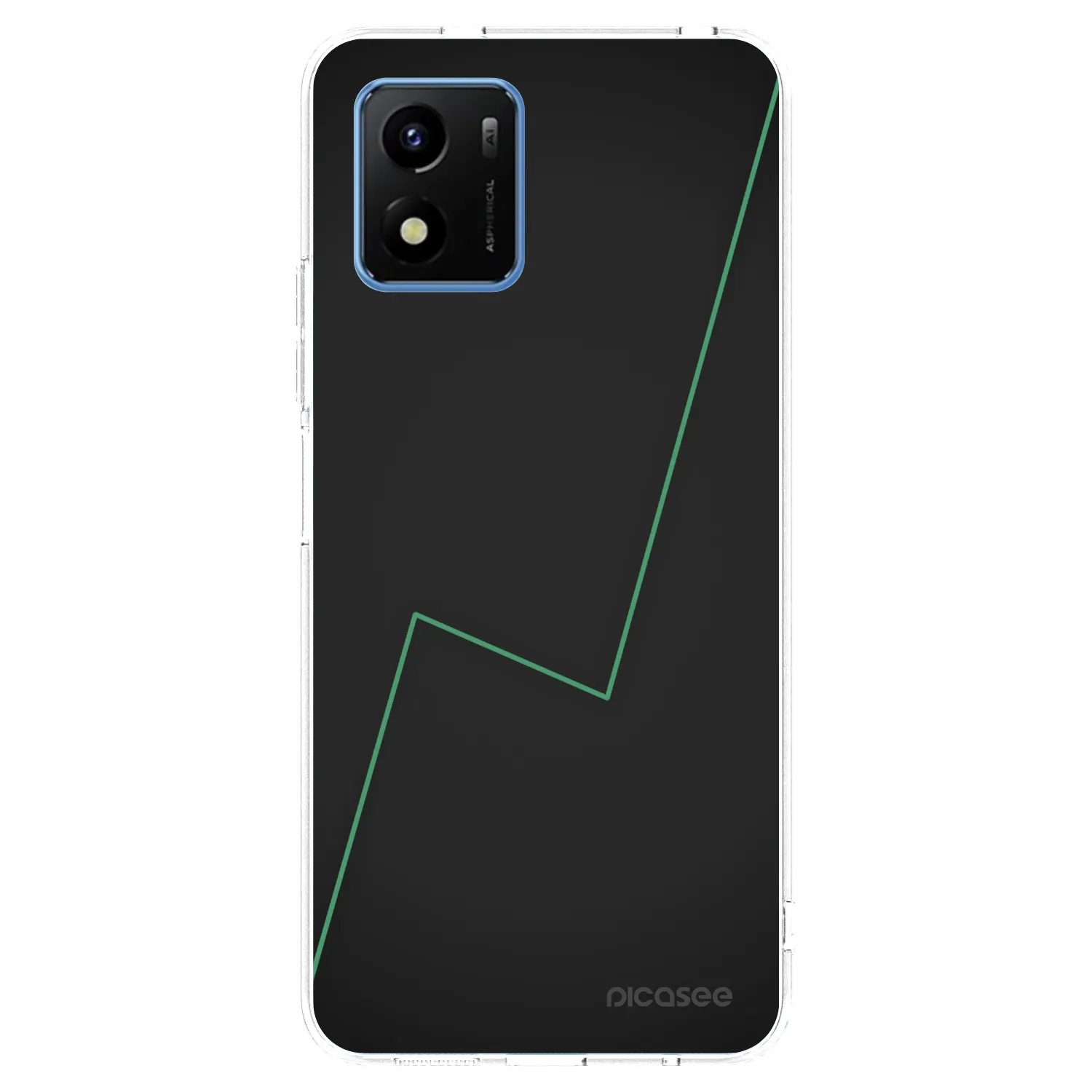 Picasee husă transparentă din silicon pentru Vivo Y01 - Consistency