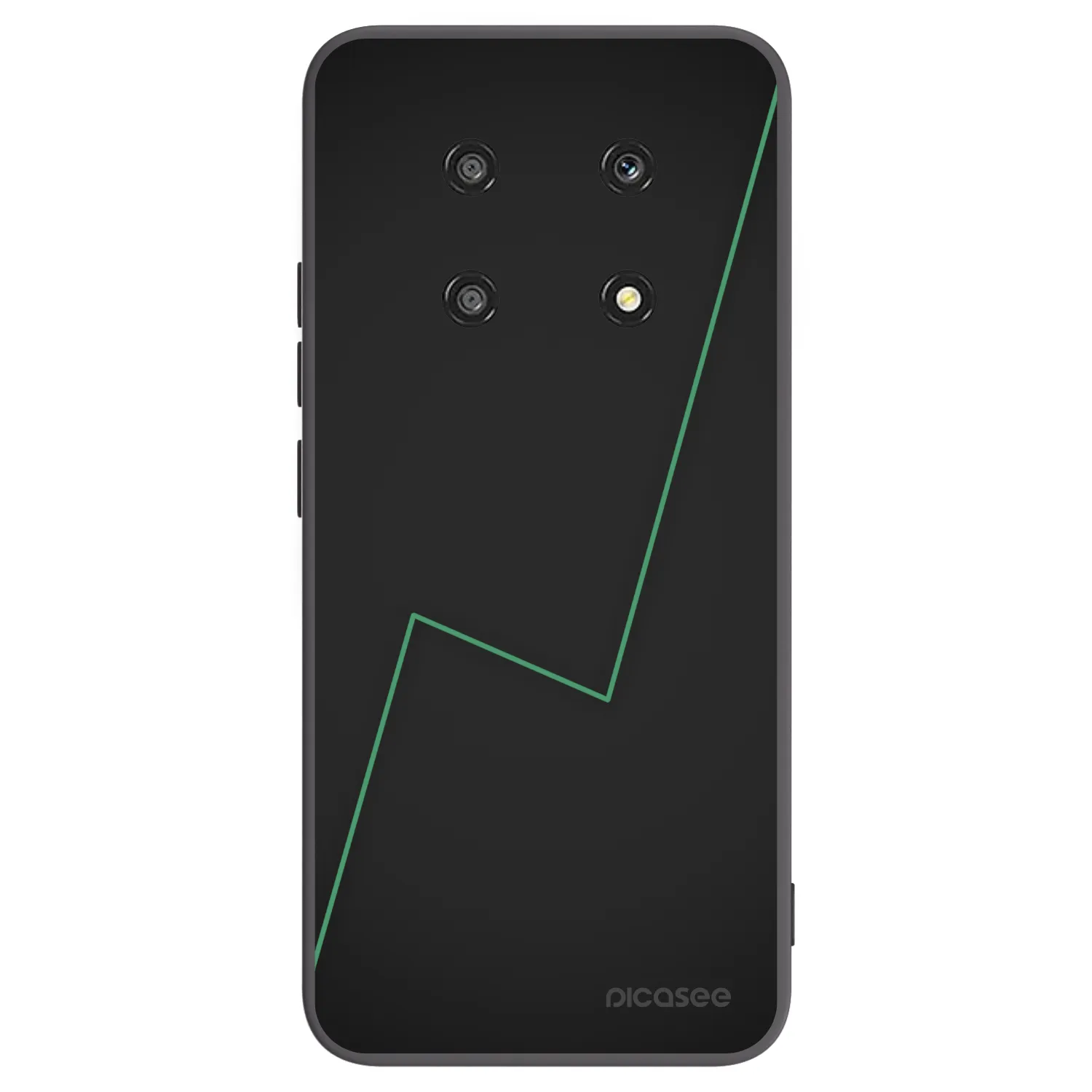 Picasee husă neagră din silicon pentru Honor Magic4 Lite 5G - Consistency