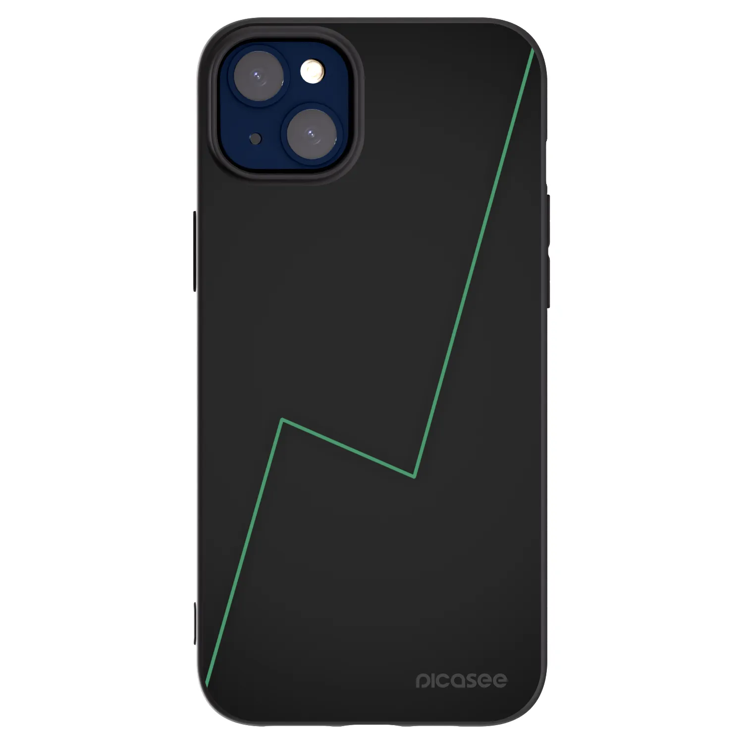 Picasee husă neagră din silicon pentru Apple iPhone 14 Plus - Consistency