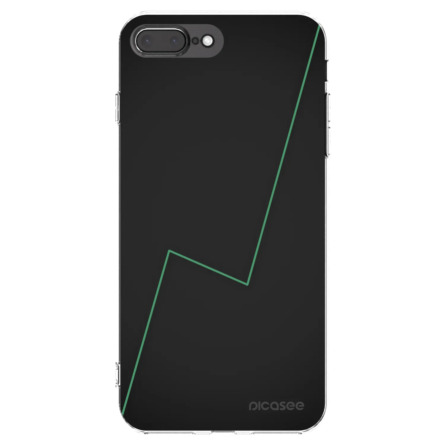 Picasee husă transparentă din silicon pentru Apple iPhone 8 Plus - Consistency