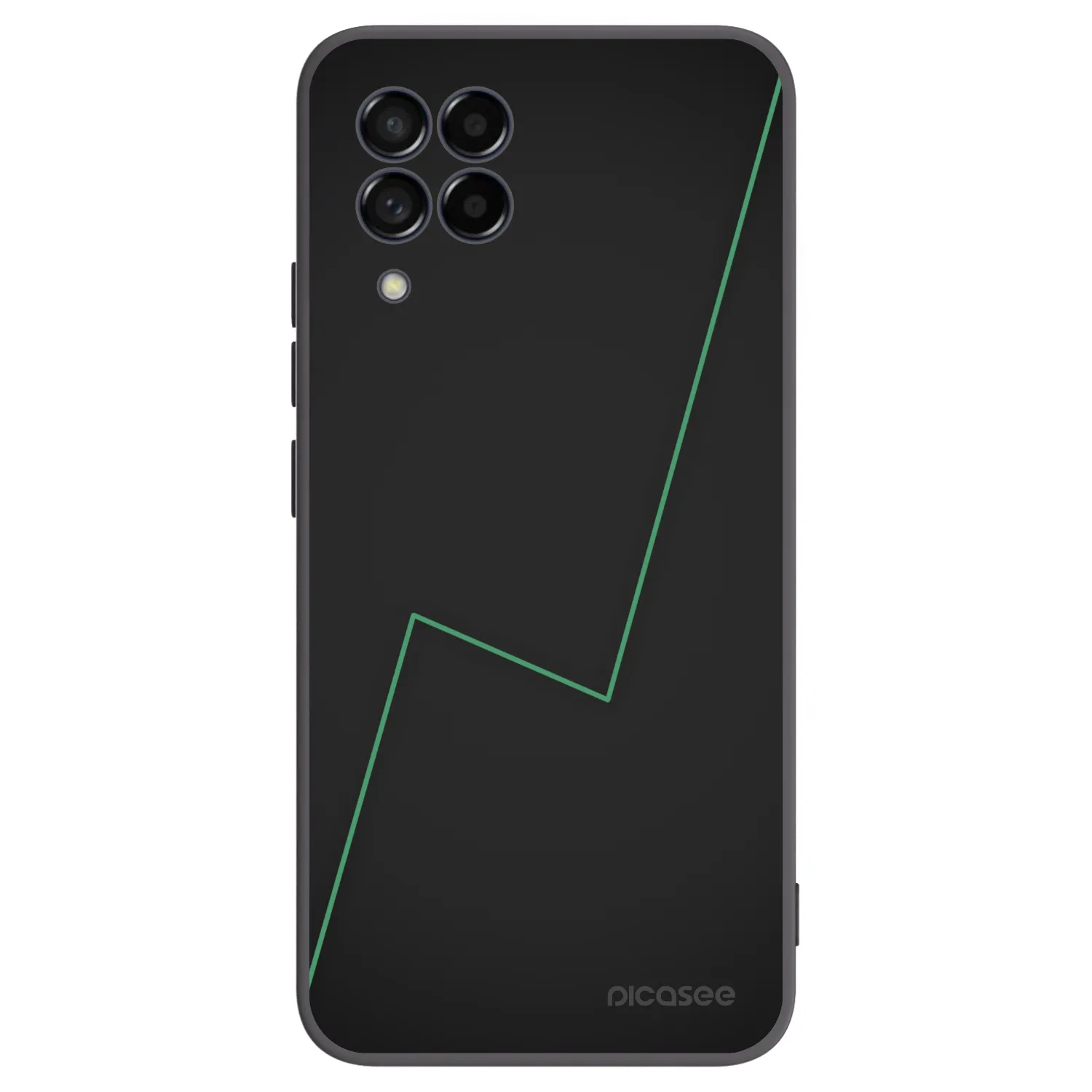Picasee husă neagră din silicon pentru Samsung Galaxy M53 5G - Consistency