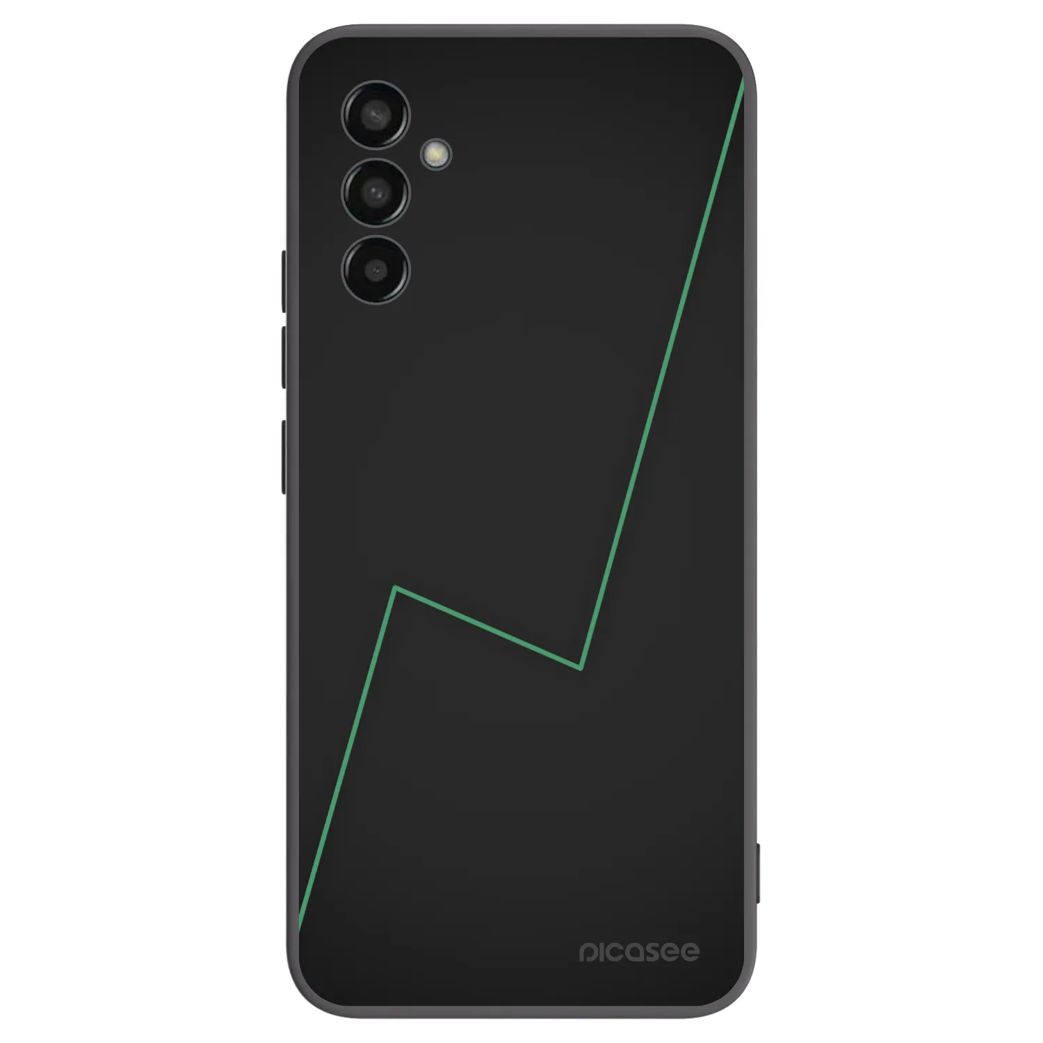 Picasee husă neagră din silicon pentru Samsung Galaxy M13 M135F - Consistency