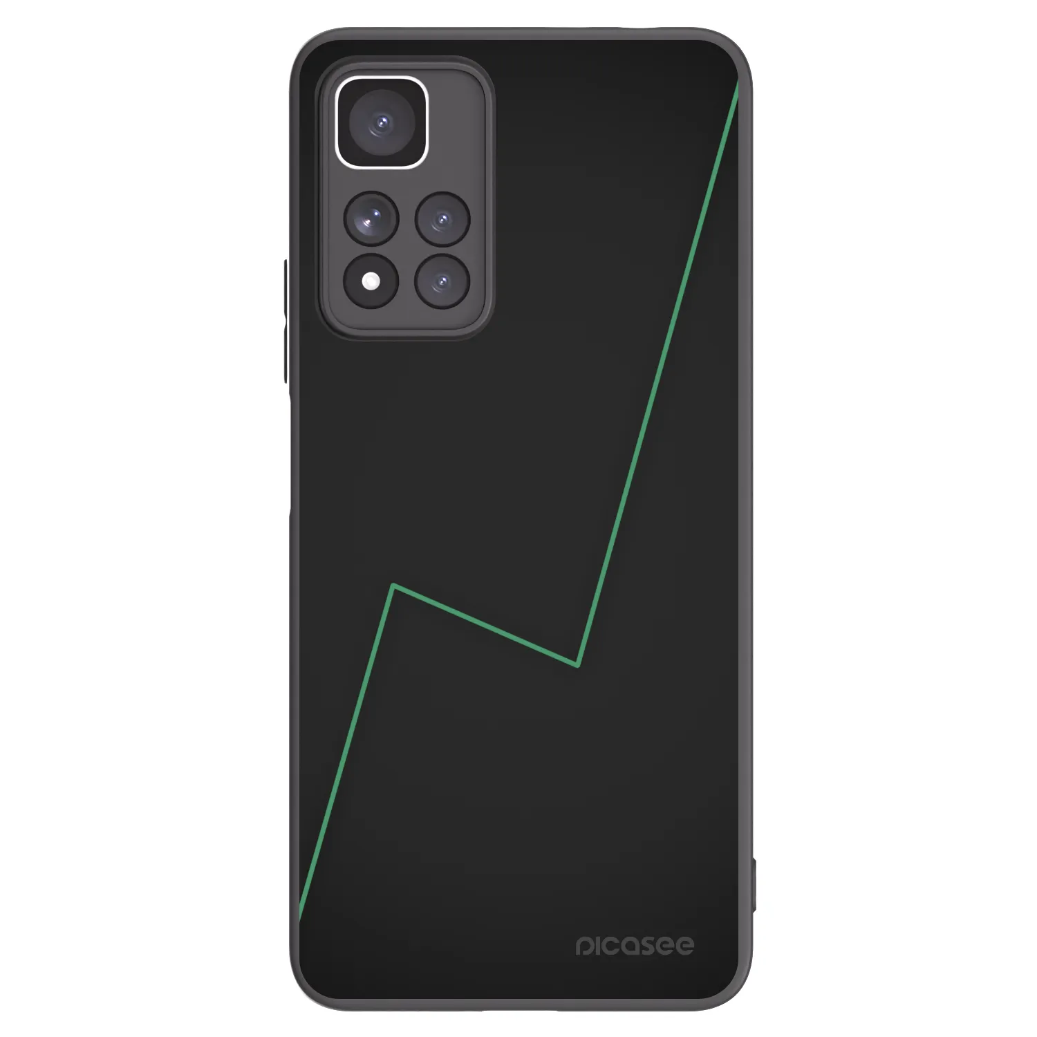 Picasee husă neagră din silicon pentru Xiaomi Redmi Note 11 Pro+ 5G - Consistency