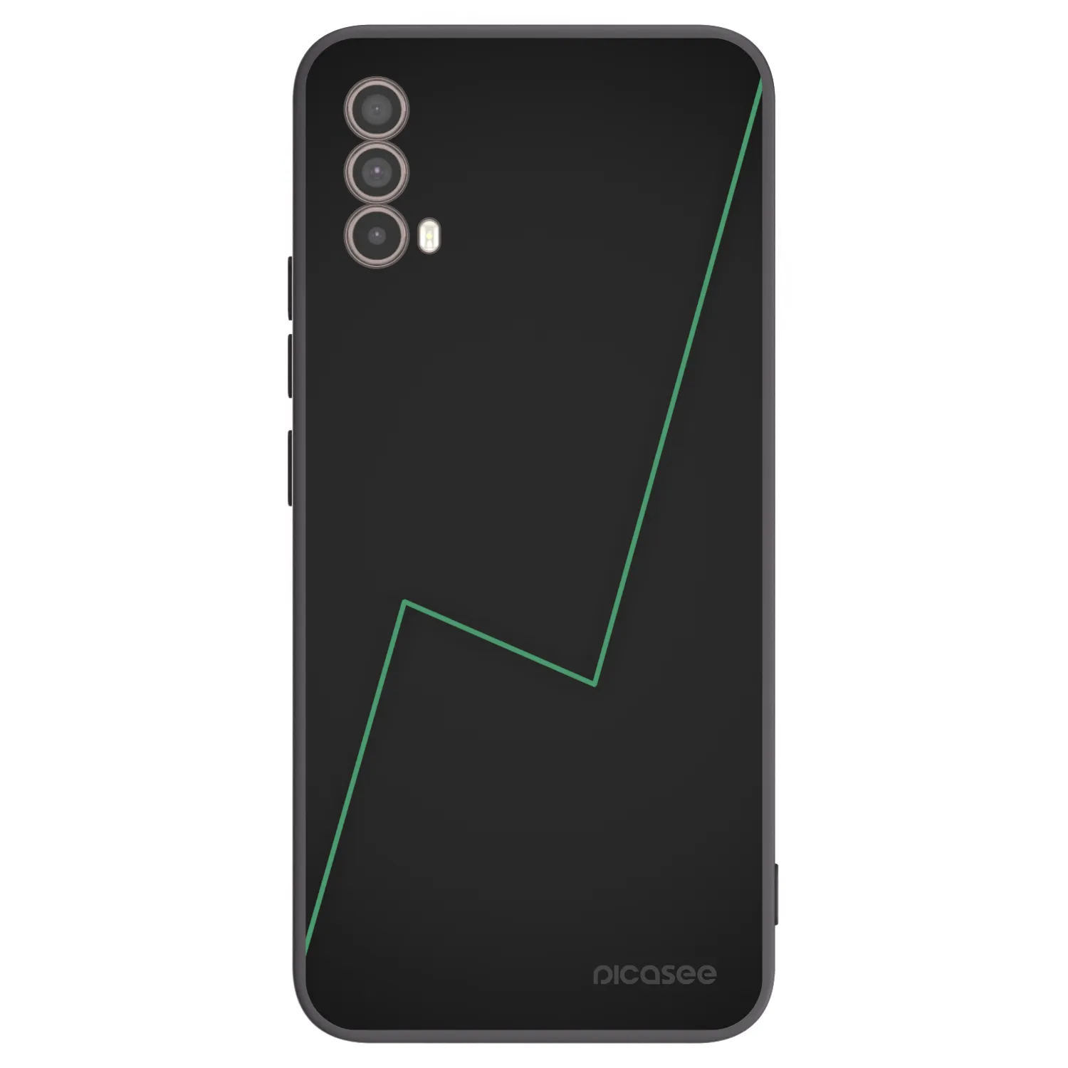 Picasee husă neagră din silicon pentru Motorola Moto E40 - Consistency