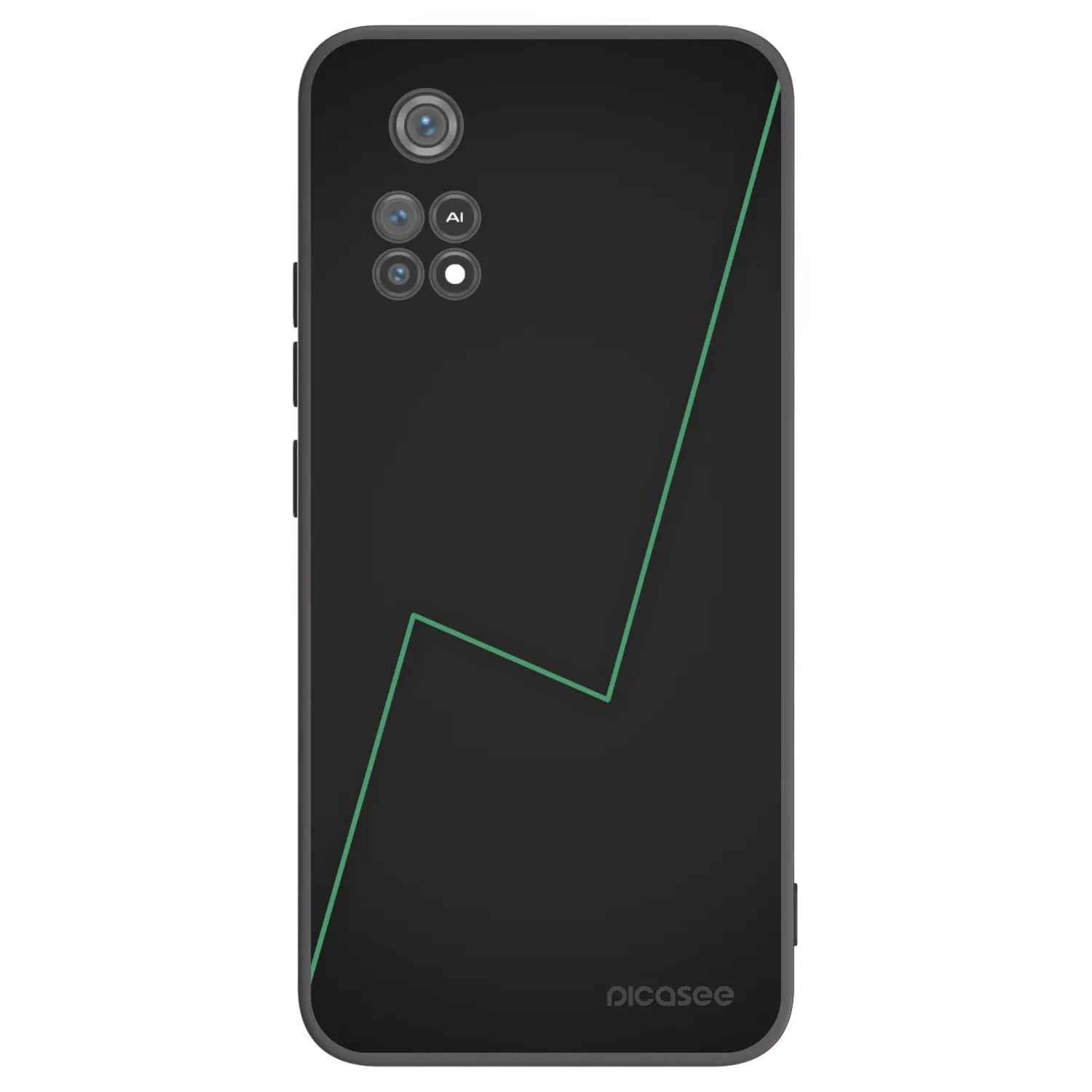Picasee husă neagră din silicon pentru Xiaomi Poco M4 Pro - Consistency